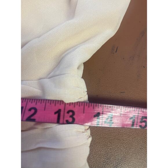 LULU'S SZ S Thoughts of Hue Blush Surplice Maxi Bridesmaid Long Dress NEW b68 - Picture 7 of 9